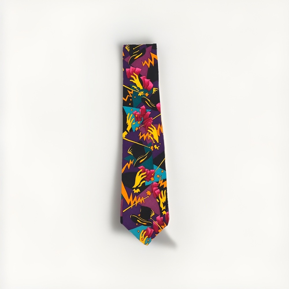 The Beatles Collection 1991 Apple Men's Silk Neck Tie 1967 Magical‎ Mystery Tour